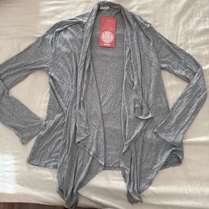 Heart & Hips Light Gray Women's Cardigan